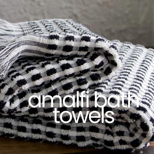 Izzy and Jean Amalfi Luzury Bath Towel Bundle with 2 bath sheets and a hand towel
