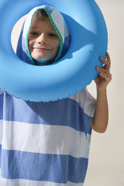 Kids Hooded Towel - Blue Green