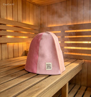 Izzy and Jean Sauna Hats