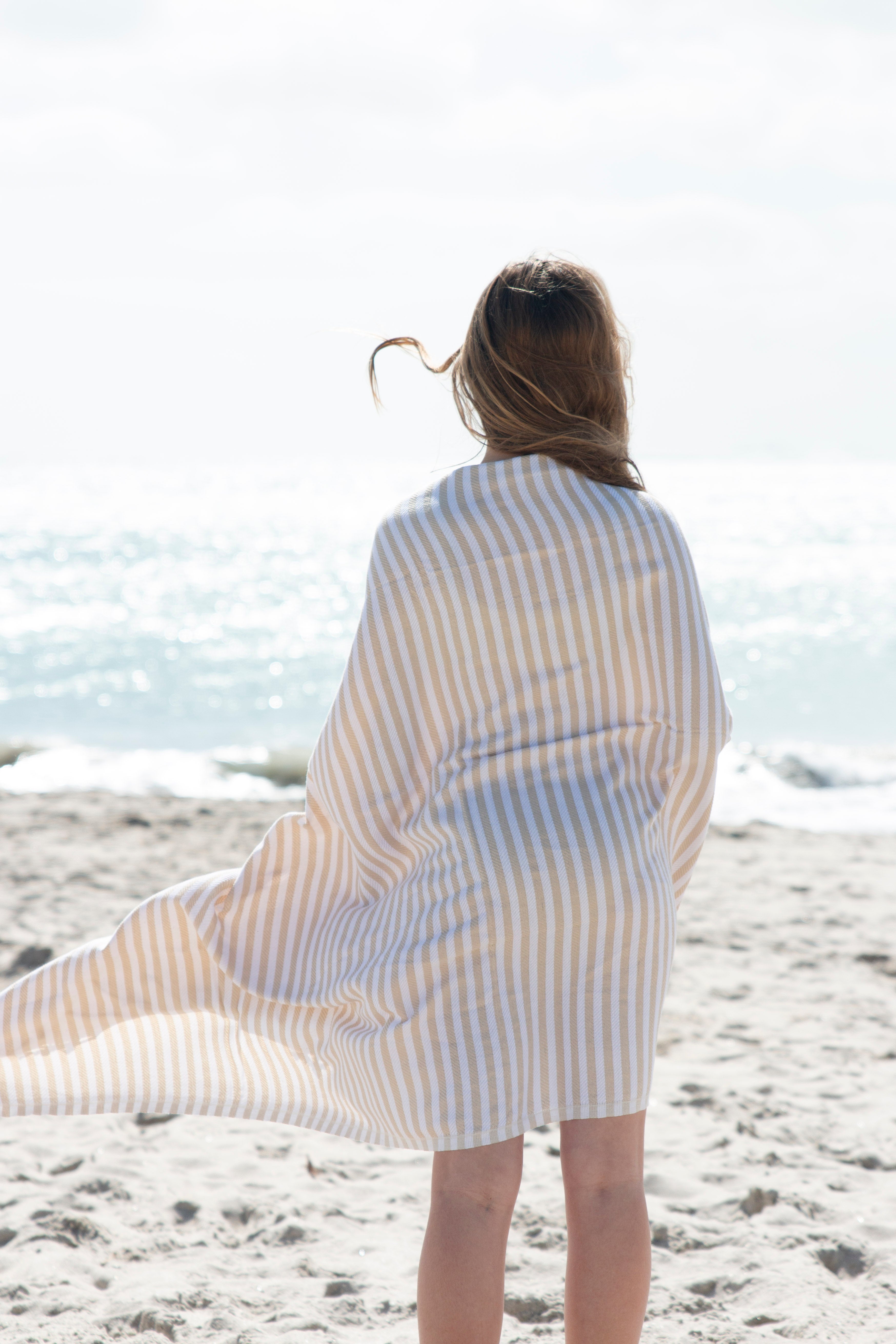 St Tropez Turkish Towel Sand