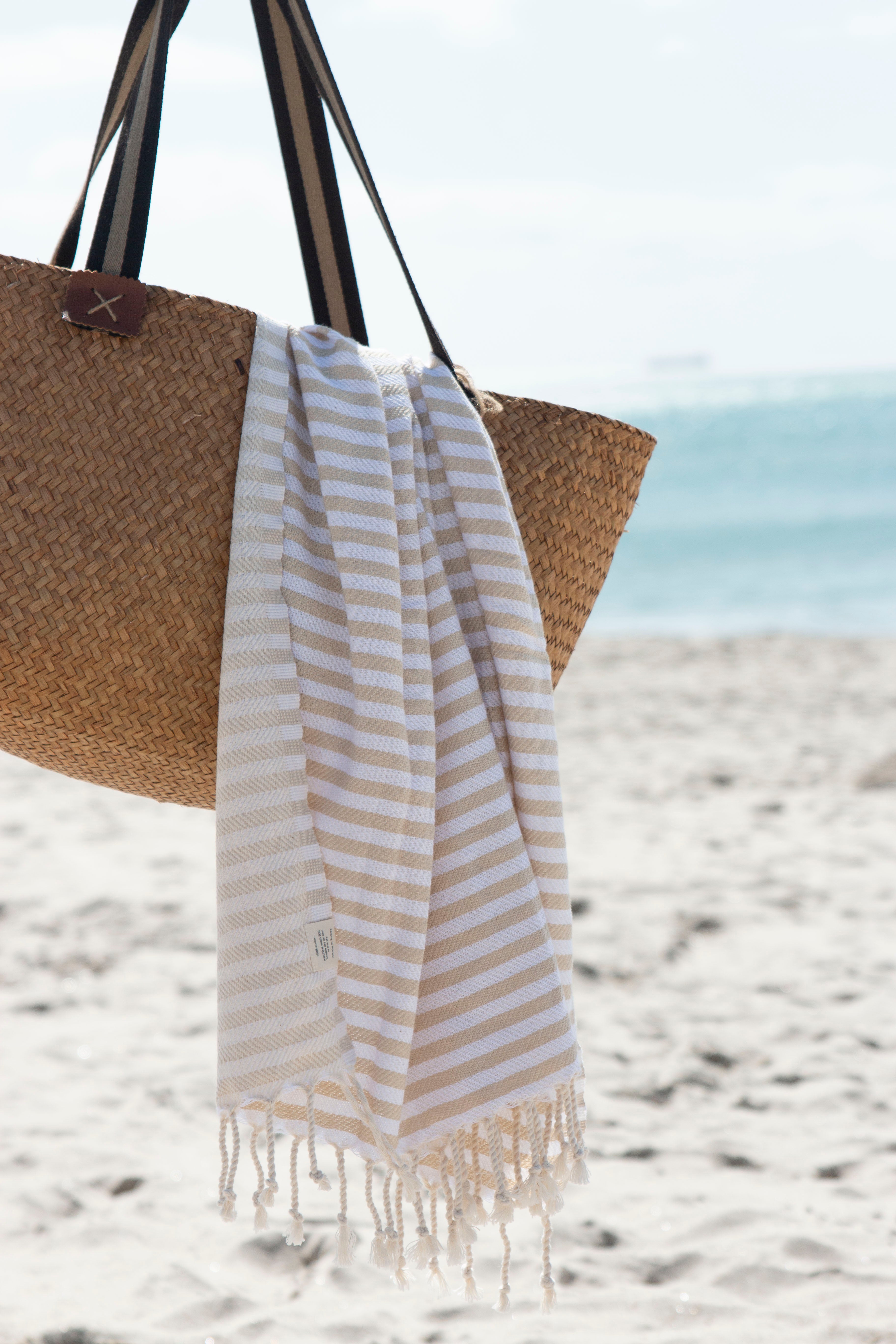 St Tropez Turkish Towel Sand