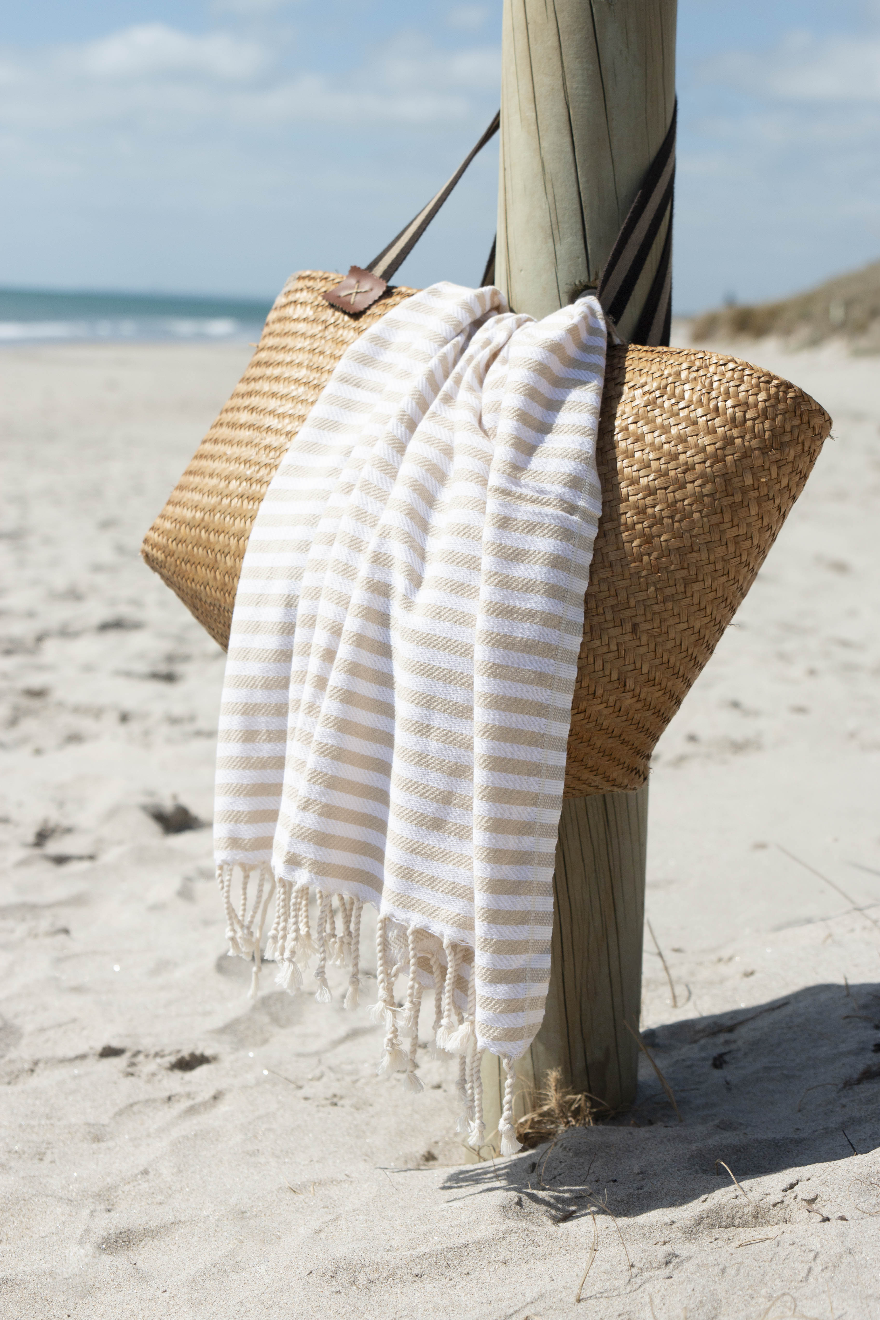 St Tropez Turkish Towel Sand