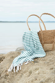 St Tropez Turkish Towel Ocean