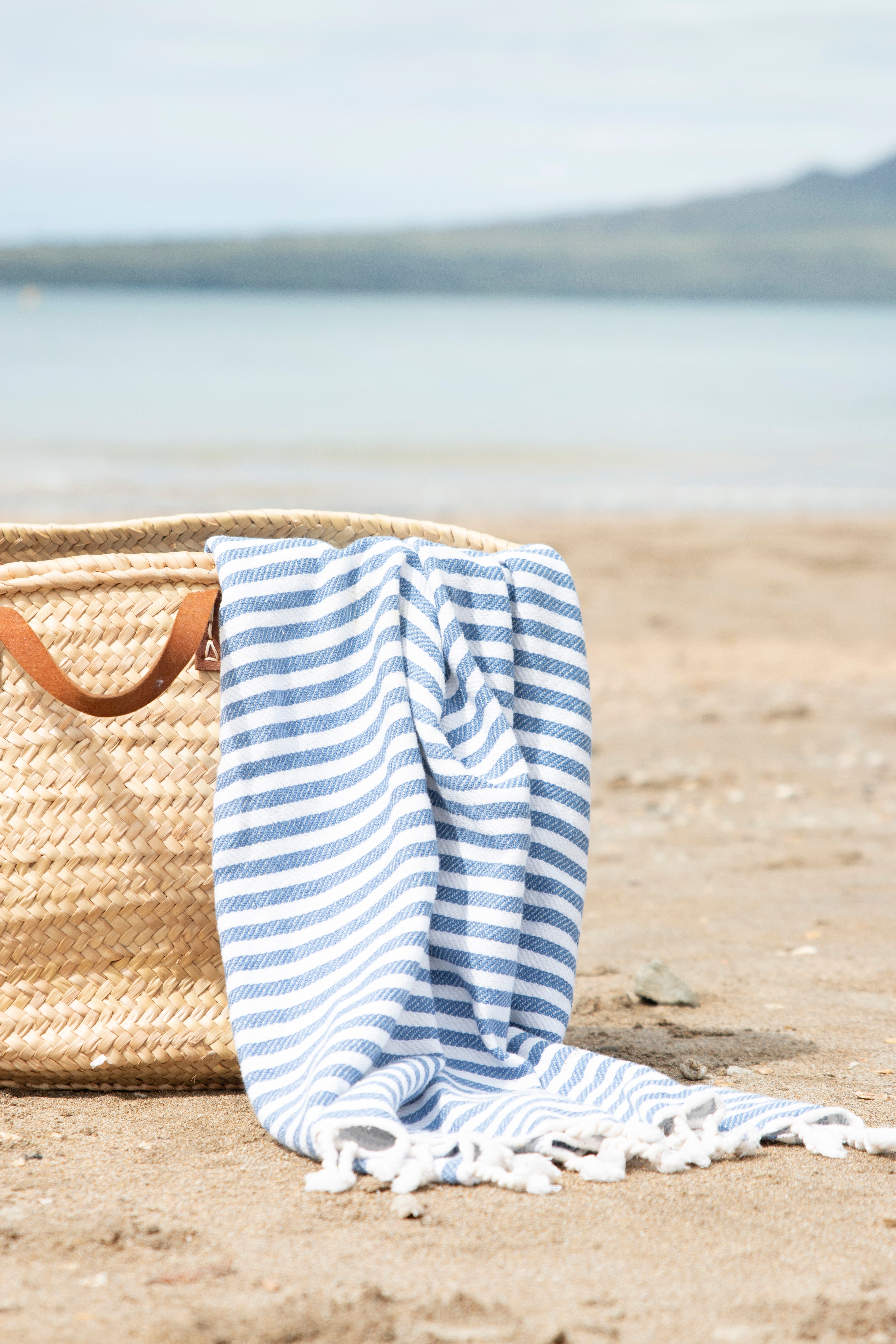 St Tropez Turkish Towel Denim