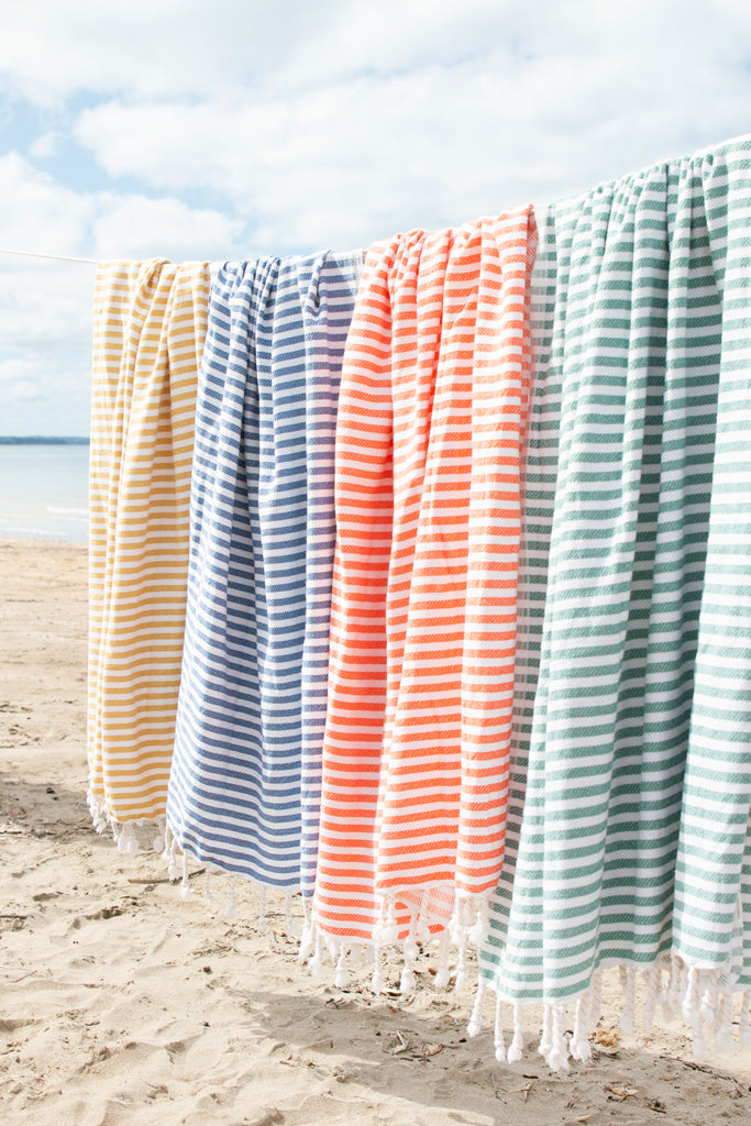 St Tropez Turkish Towel Ocean