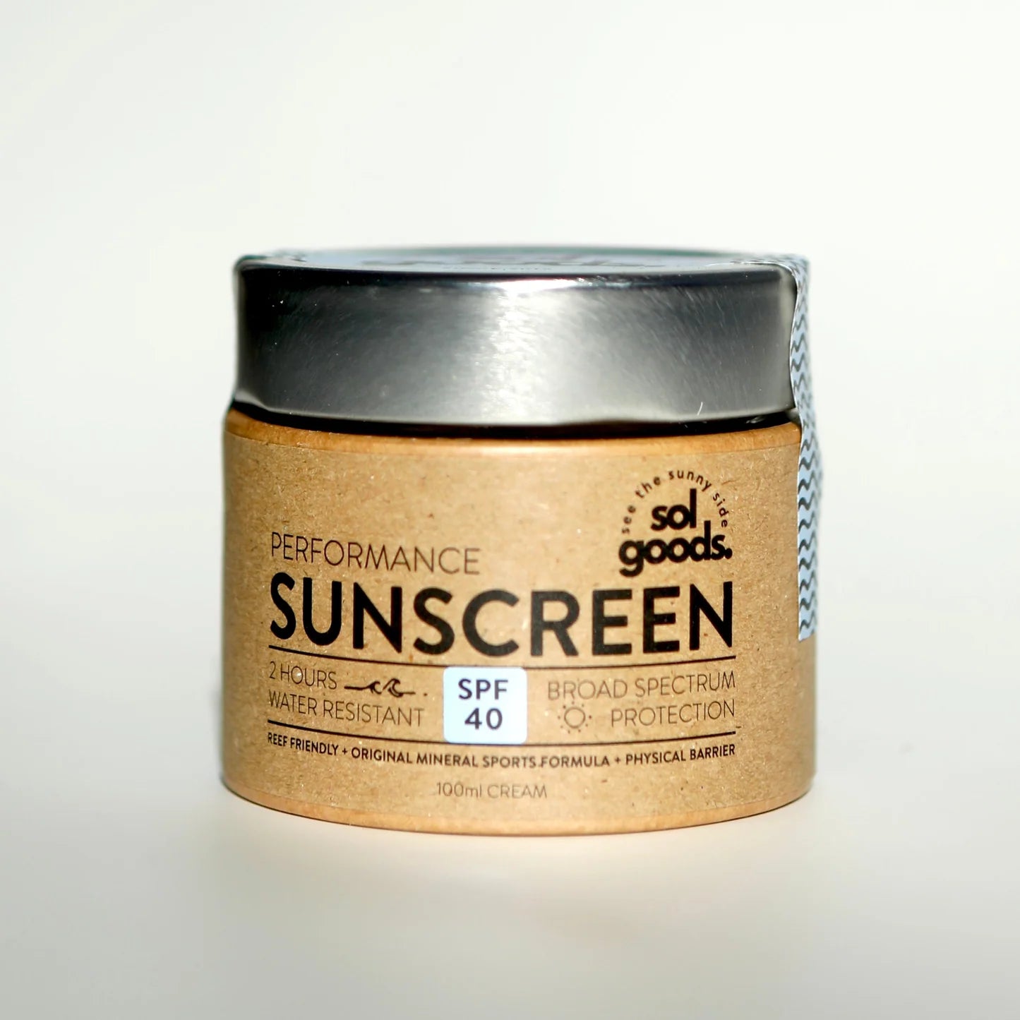 Sports Performance SPF 40 Mineral Sunscreen -100ml jar