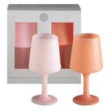 Outdoor wine glasses