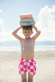 St Tropez Turkish Towel Coral