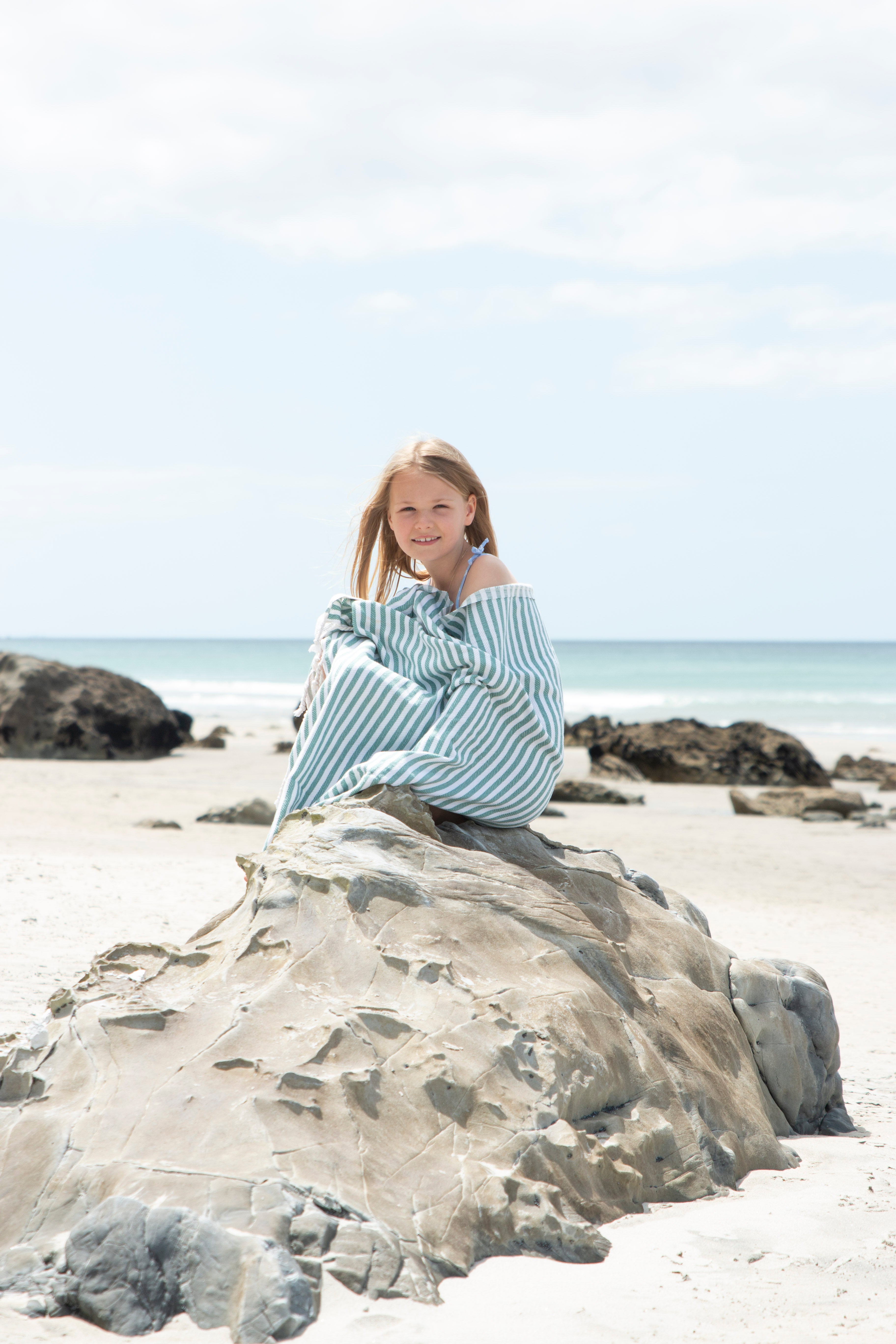 St Tropez Turkish Towel Ocean