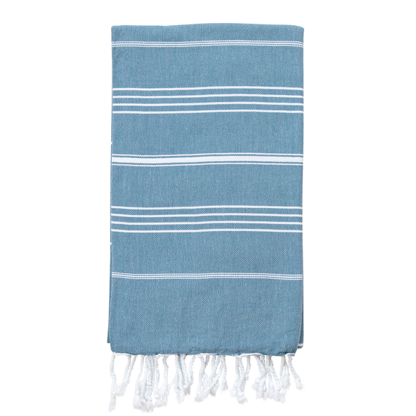 Classic Turkish Towel Aegean Blue