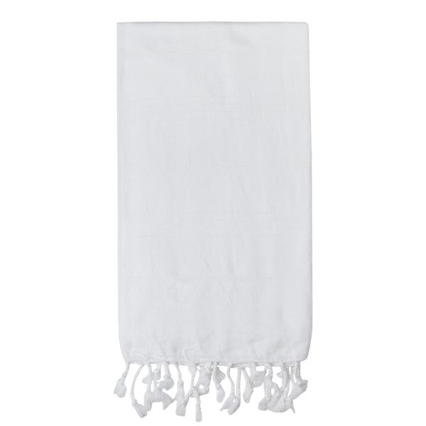 Classic Turkish Towel Pure White