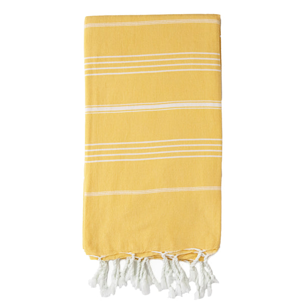 Classic Turkish Towel Yellow