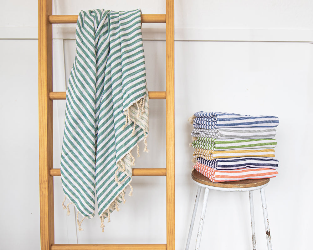 St Tropez Turkish Towel Ocean