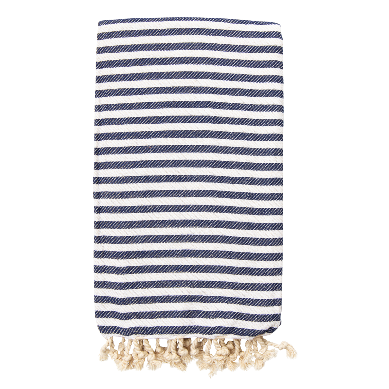 St Tropez Turkish Towel Navy