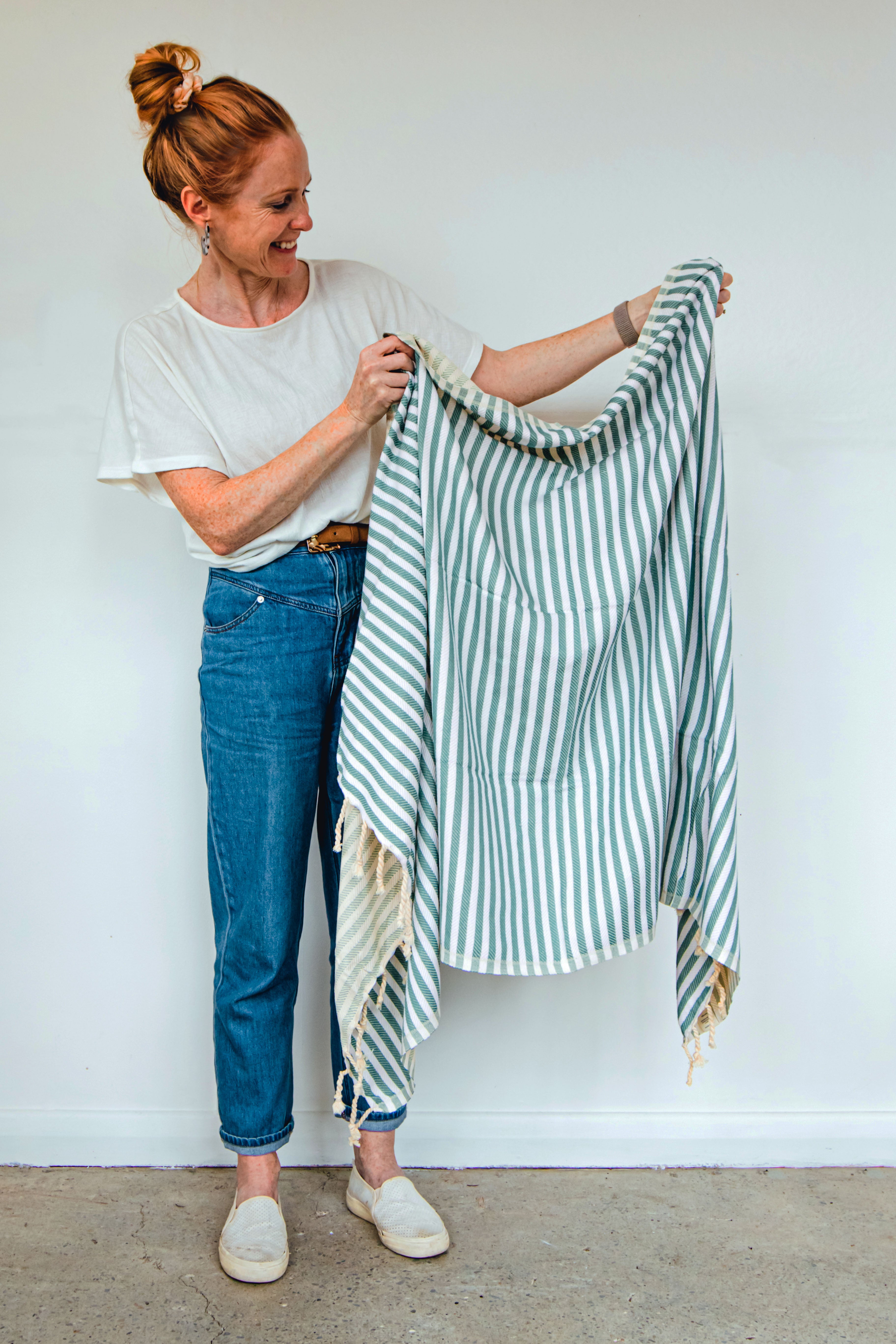 St Tropez Turkish Towel Ocean
